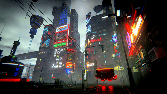 Cyberpunk Parkour Uprising Screenshot