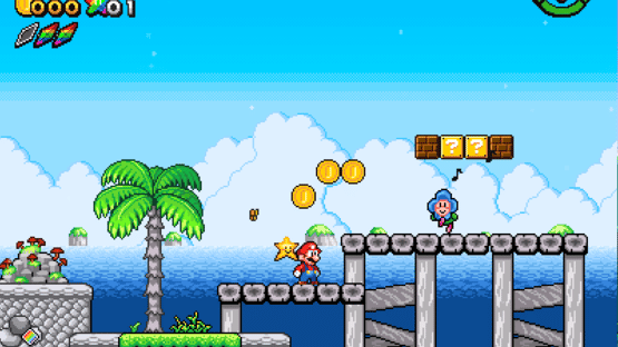 Super Mario & The Rainbow Stars Screenshot