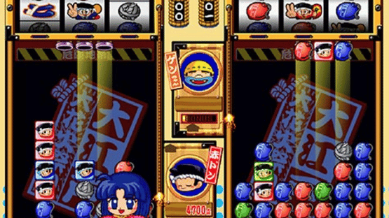 Don-Chan Puzzle: Hanabi de Don Screenshot