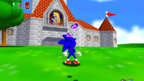 Super Mario 64: Sonic Edition Plus Screenshot
