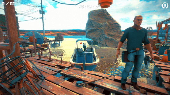 3D Puzzle: Port Screenshot