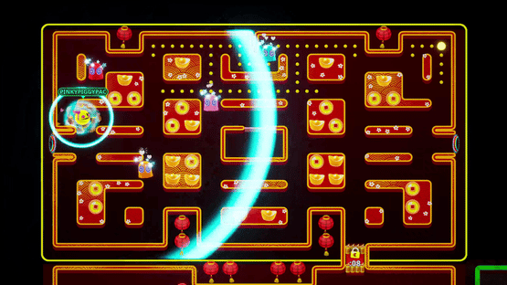 Pac-Man Mega Tunnel Battle: Chomp Champs - Lunar Animals Pac Screenshot