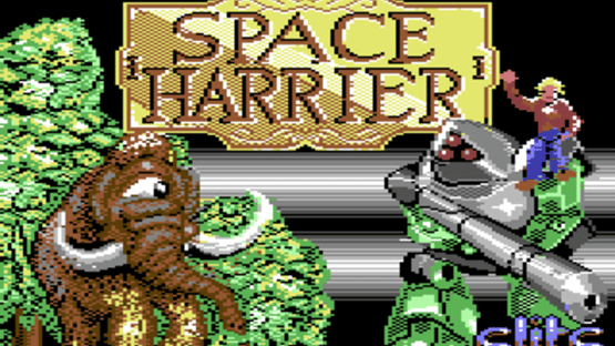 Space Harrier Screenshot