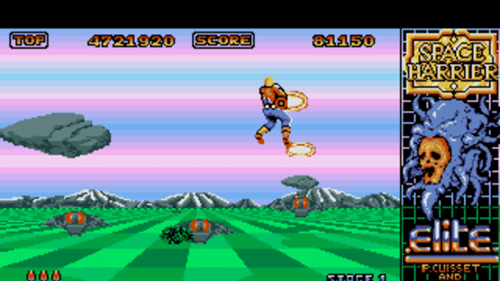 Space Harrier Screenshot