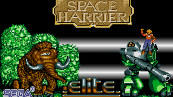 Space Harrier Screenshot