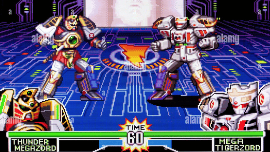 Mighty Morphin Power Rangers: The Fighting Edition Screenshot