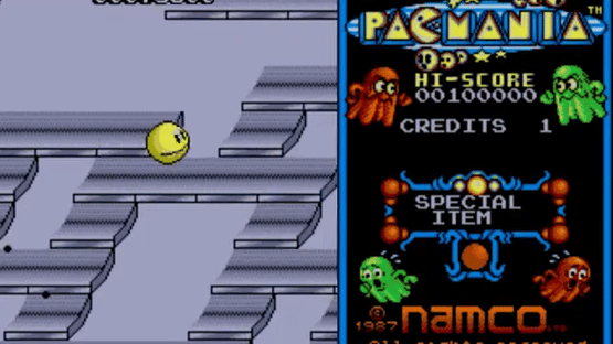 Pac-Mania Screenshot