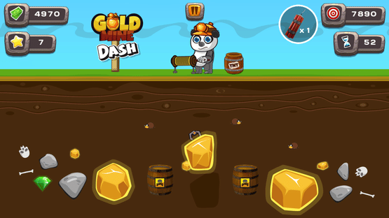 Gold Mine Dash Screenshot