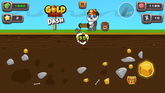 Gold Mine Dash Screenshot