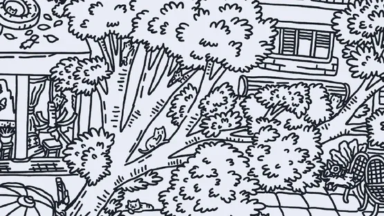Hidden Cats In Fallen Leaves Town screenshot 2