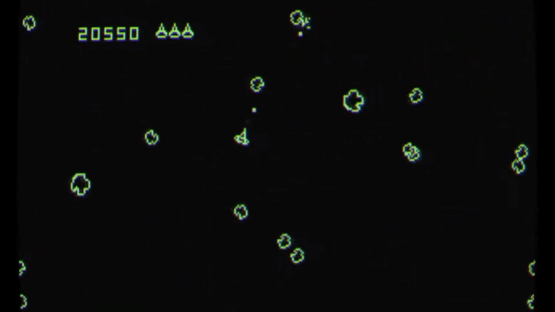 Asteroids Deluxe Screenshot