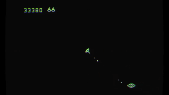 Asteroids Deluxe Screenshot