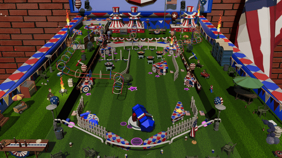 Roxy Raccoon's Pinball Panic: American Anniversary Screenshot