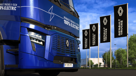 Euro Truck Simulator 2: Renault Trucks E-Tech T Screenshot