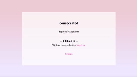 Consecrated Screenshot