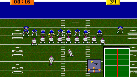 NFL Sports Talk Football '93 Starring Joe Montana Screenshot