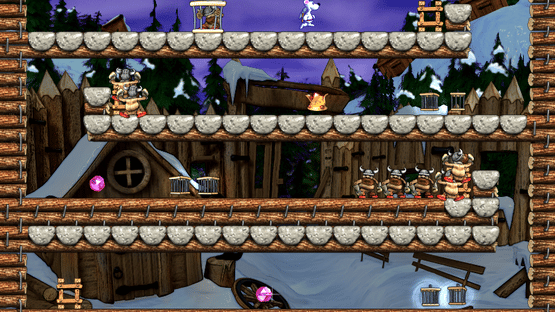 Snowy: Treasure Hunter Screenshot