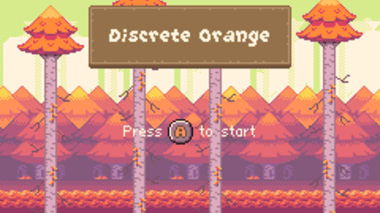 Discrete Orange Screenshot