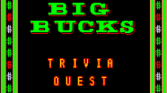 Big Bucks: Trivia Quest Screenshot