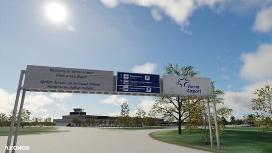 X-Plane 12: Axonos - Varna Airport screenshot 5
