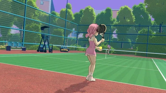 Academy Love Saga: Tennis Angels screenshot 1