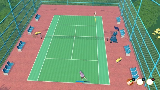 Academy Love Saga: Tennis Angels screenshot 7
