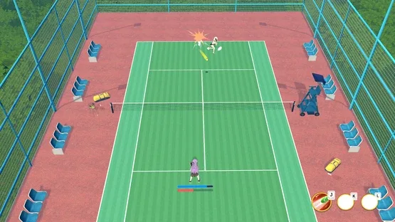 Academy Love Saga: Tennis Angels screenshot 8