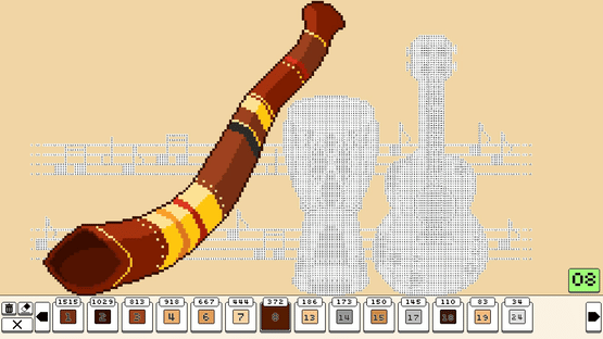 Coloring Pixels: Oceania Pack Screenshot