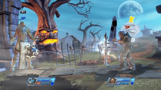 PlayStation All-Stars Battle Royale: Zeus Screenshot