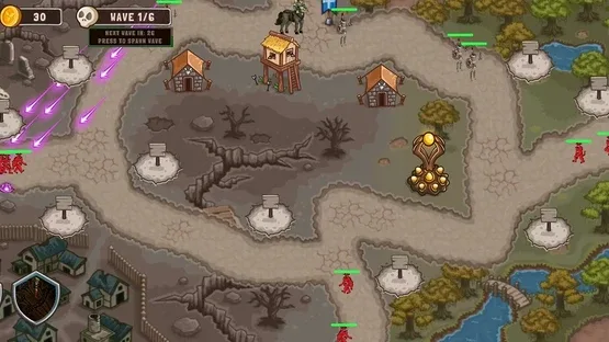 Vulcan Tower Defence screenshot 3
