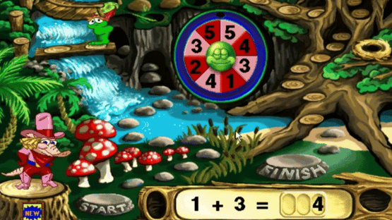 Mighty Math Zoo Zillions Screenshot