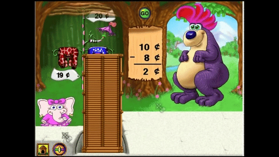 Mighty Math Zoo Zillions Screenshot