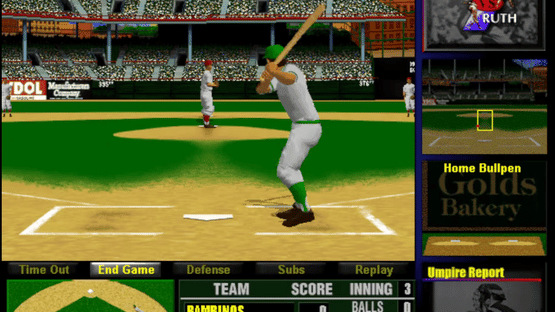 Aaron vs. Ruth: Battle of the Big Bats Screenshot