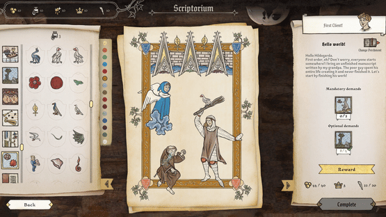 Scriptorium: Master of Manuscripts Screenshot