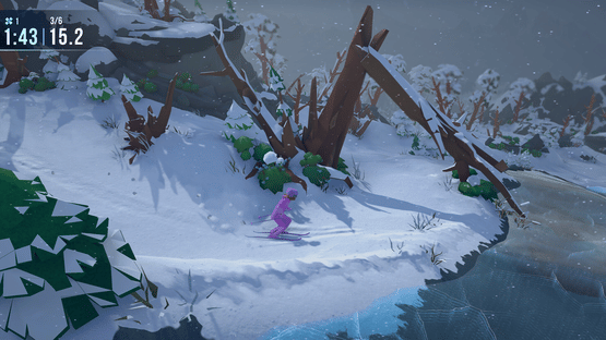 Lonely Mountains: Snow Riders Screenshot