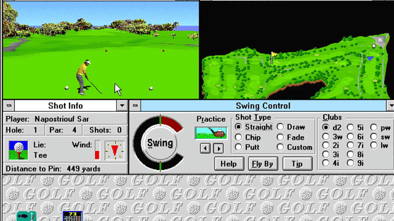 Microsoft Golf Screenshot