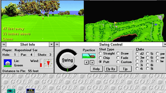 Microsoft Golf Screenshot