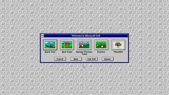 Microsoft Golf 2.0 Screenshot