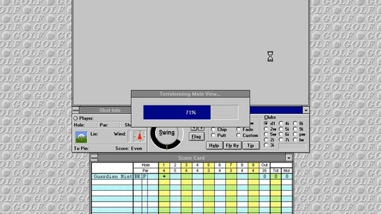 Microsoft Golf 2.0 Screenshot