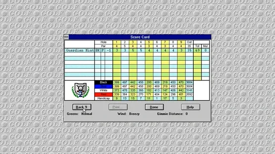 Microsoft Golf 2.0 screenshot 11