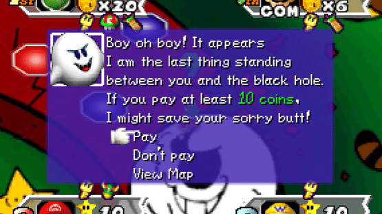 MP3: Big Boo's Black Hole Boardwalk Screenshot