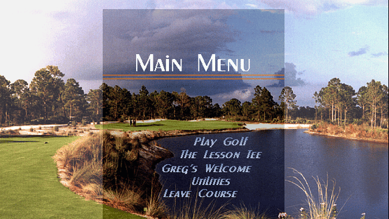 Greg Norman Ultimate Challenge Golf Screenshot