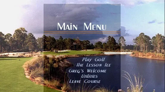 Greg Norman Ultimate Challenge Golf screenshot 1