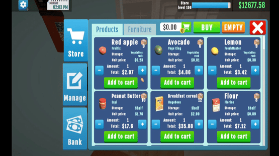 Supermarket Manager Simulator Screenshot