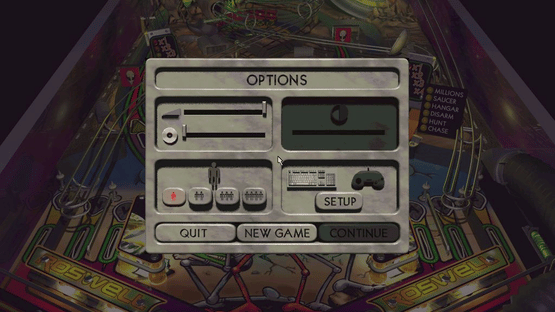 Roswell Pinball Screenshot