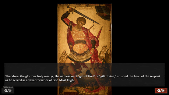 Synaxarion: Great Martyr Theodore the Tyro Screenshot