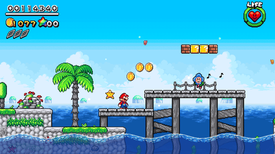 Super Mario & The Rainbow Stars Screenshot