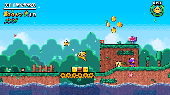 Super Mario & The Rainbow Stars Screenshot