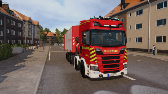 Emergency Call 112: The Fire Fighting Simulation 2 - The Swap Body Vehicle Screenshot