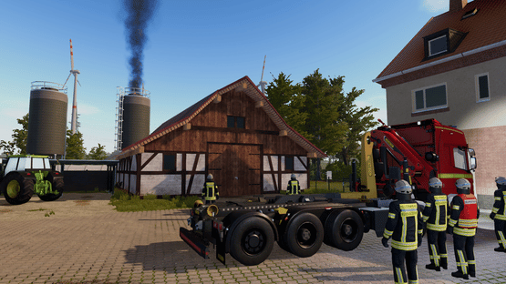 Emergency Call 112: The Fire Fighting Simulation 2 - The Swap Body Vehicle Screenshot